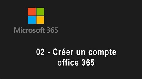 compte microsoft 365